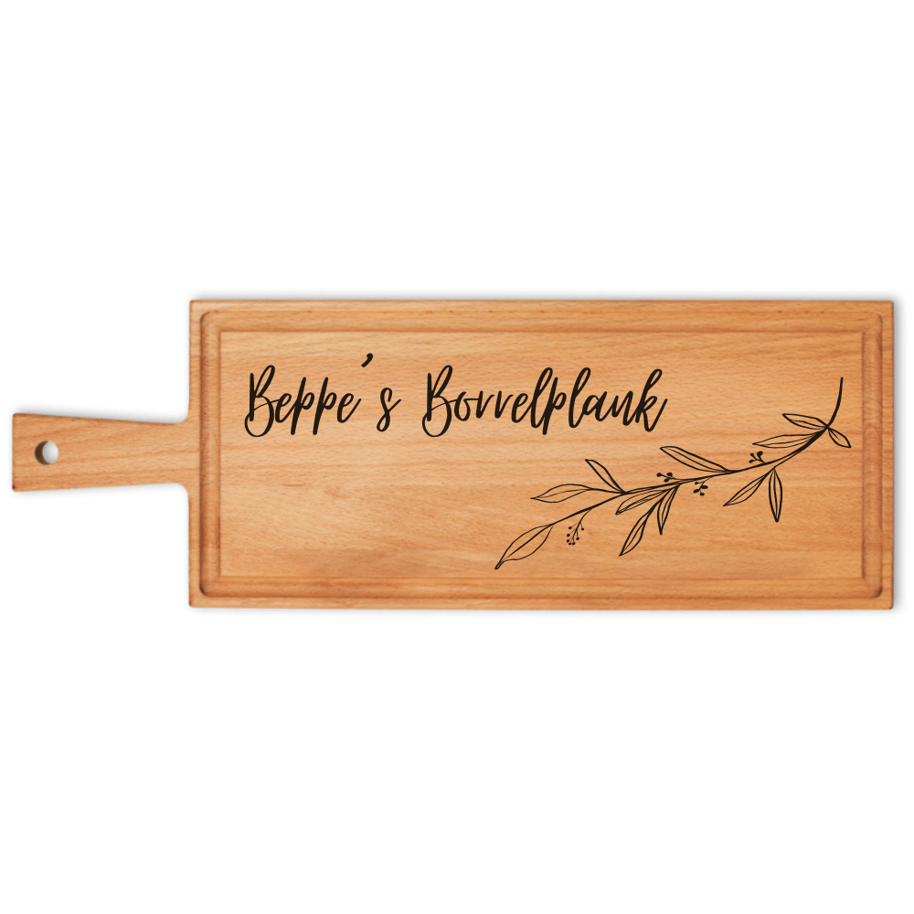 Borrelplank Moederdag | 49 x 17 cm