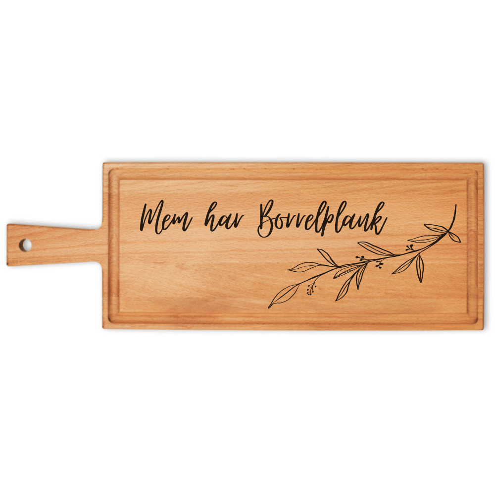 Borrelplank Moederdag | 49 x 17 cm