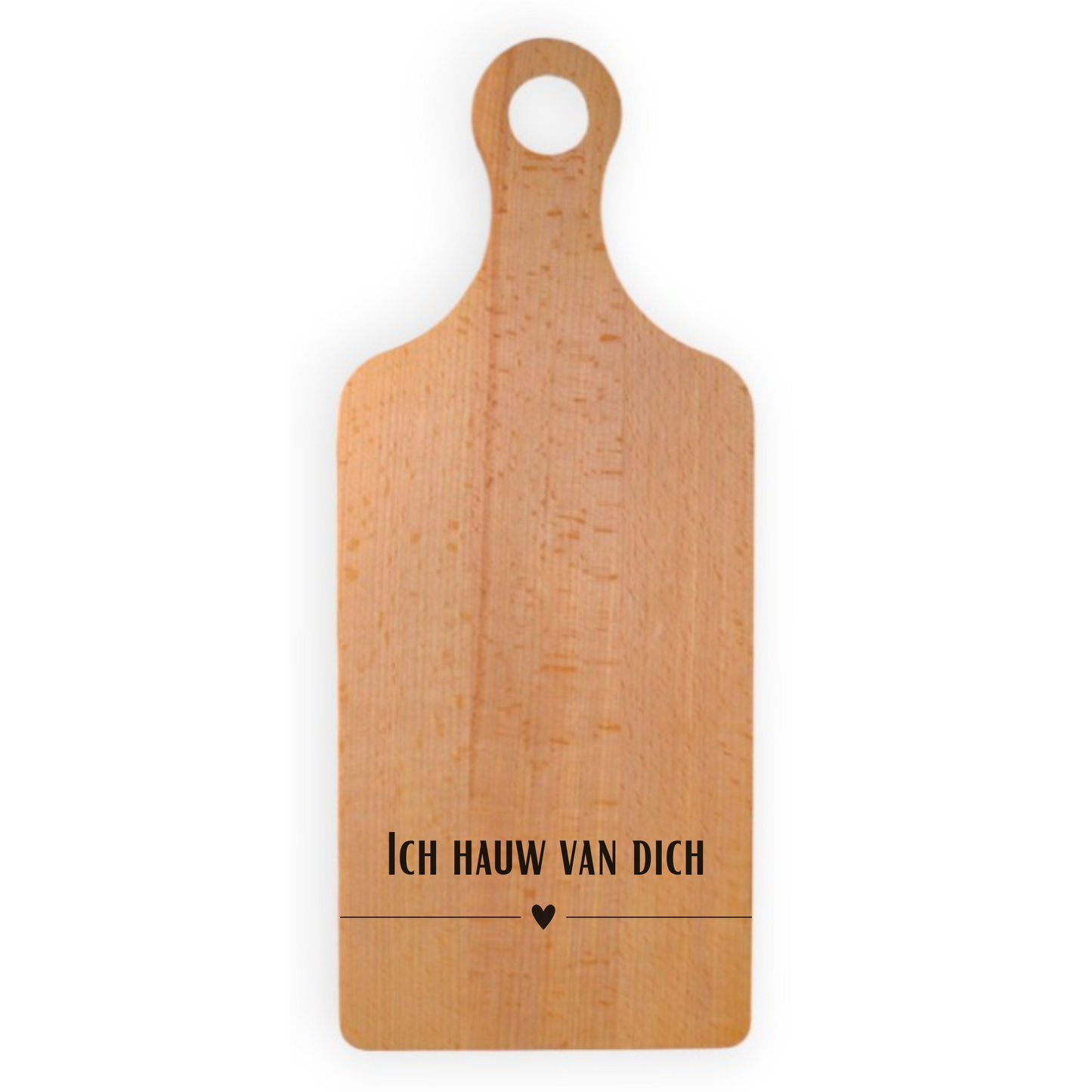 Borrelplank Valentijnsdag | Verschillende dialecten 34 x 14 cm