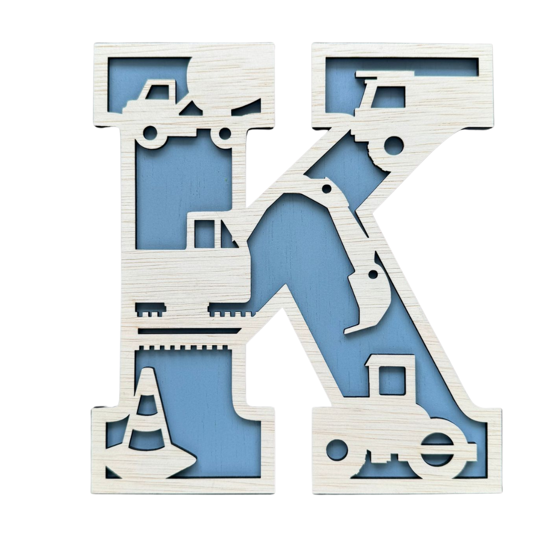 Houten Naamletters Constructie | Gepersonaliseerd