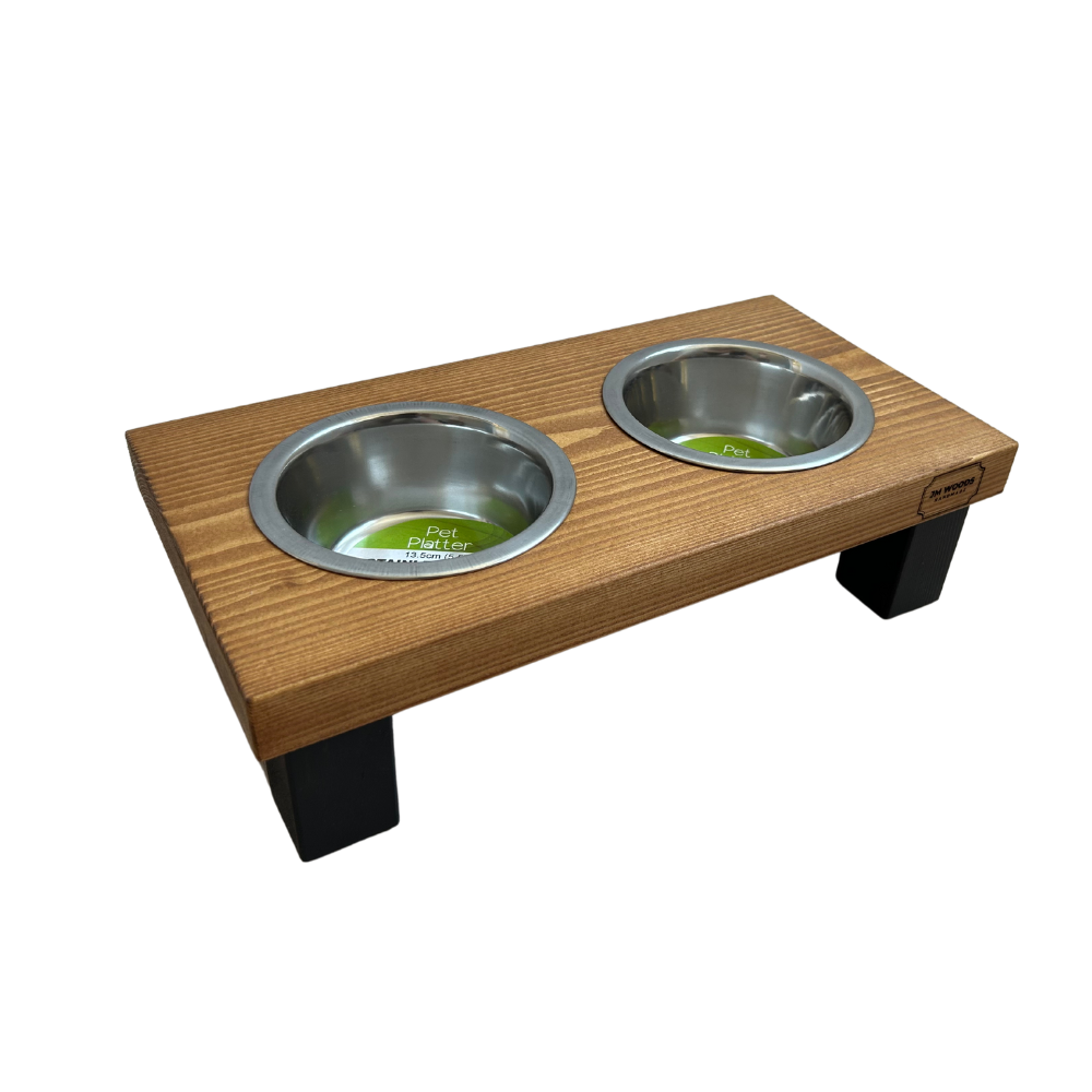 Voerbaktafel voor Kleine Hond of Kat | 10 cm Hoog