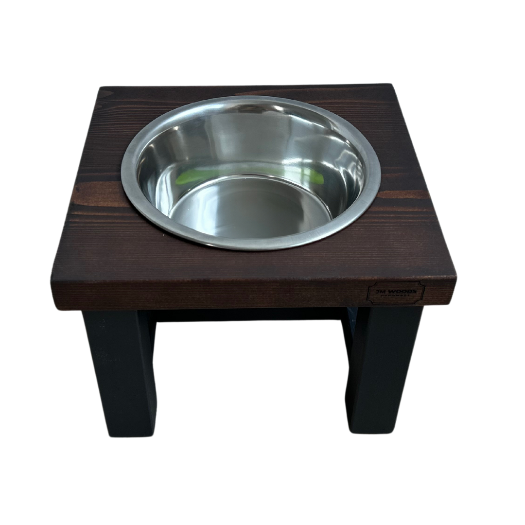 Enkele voerbak tafel grote hond - 20/30 cm