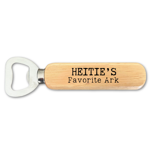 Bieropener Heitie’s Favoriete Ark – Cadeau – gepersonaliseerd met gravure