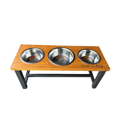 Voerbak tafel grote hond - 20/40 cm - 3 voerbakken