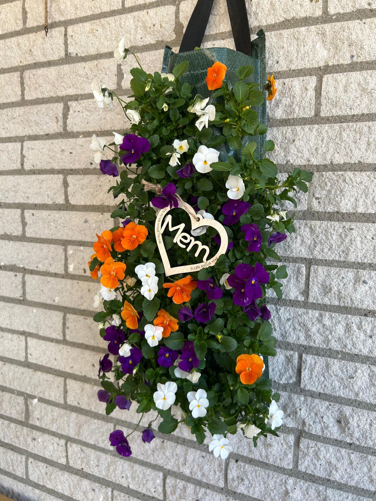 Houten Hart Gepersonaliseerd – Perfect voor Moederdag!