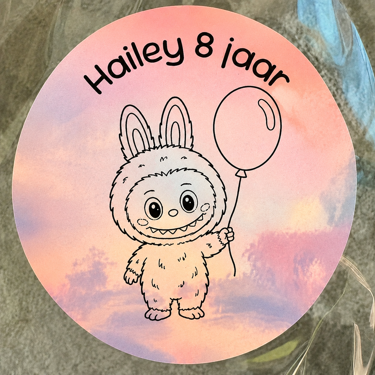 10 Gepersonaliseerde Stickers | Labubu