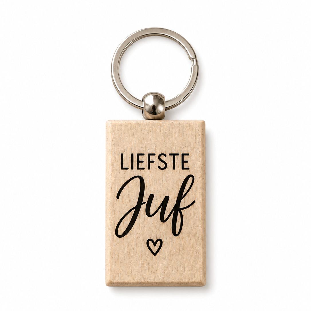 Liefste Juf | Sleutelhanger