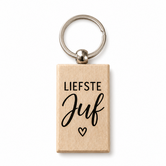 Liefste Juf | Sleutelhanger