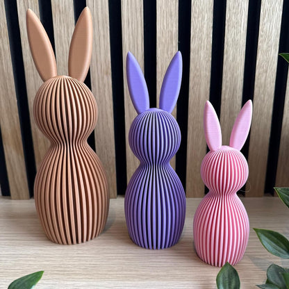 Decoratieve Design Paashaas - SET van 3