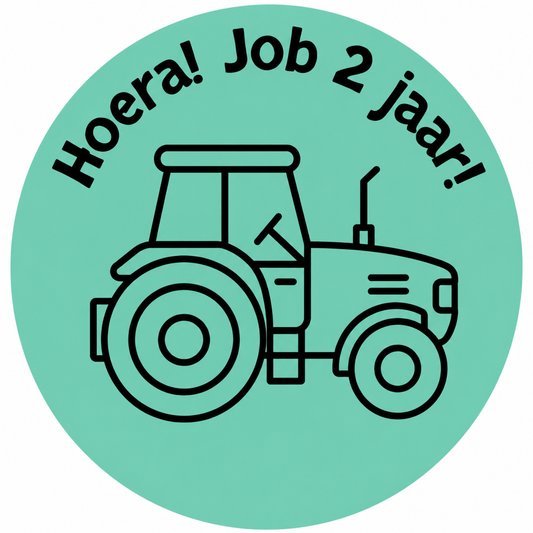 10 Gepersonaliseerde Stickers | Tractor