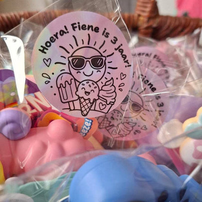 10 Gepersonaliseerde Stickers | Zomer Thema